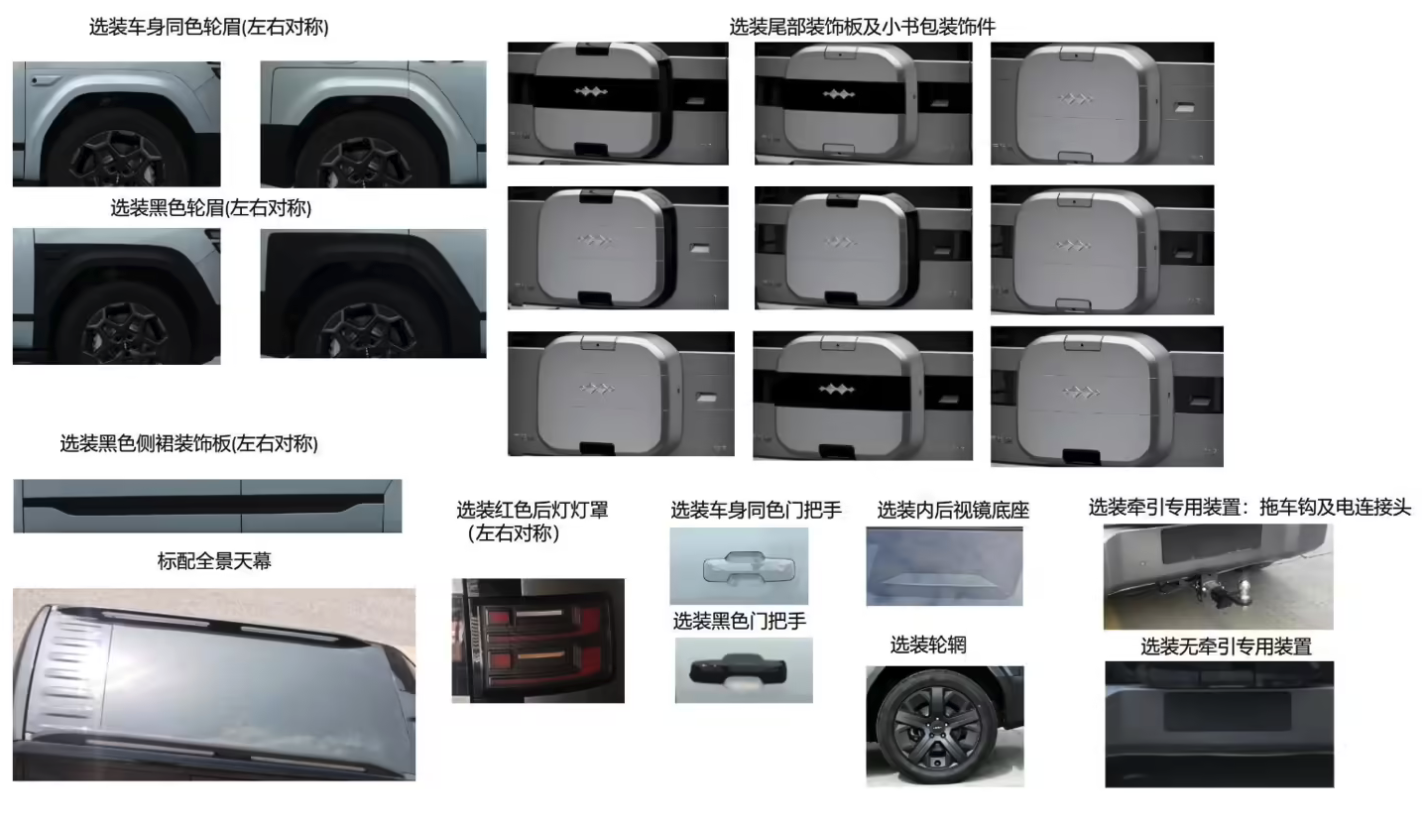 比亚迪方程豹钛7纯电版申报公示 动力配置全面曝光